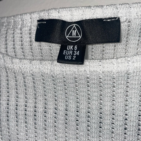 White Crop Top - Picture 3 of 3